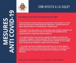 ACTUALITZACIÓ I SEGUIMENT DE L´AFECTACIÓ DE LES MESURES ANTI COVID-19 EN LA PRÀCTICA DE LA CAÇA A CATALUNYA